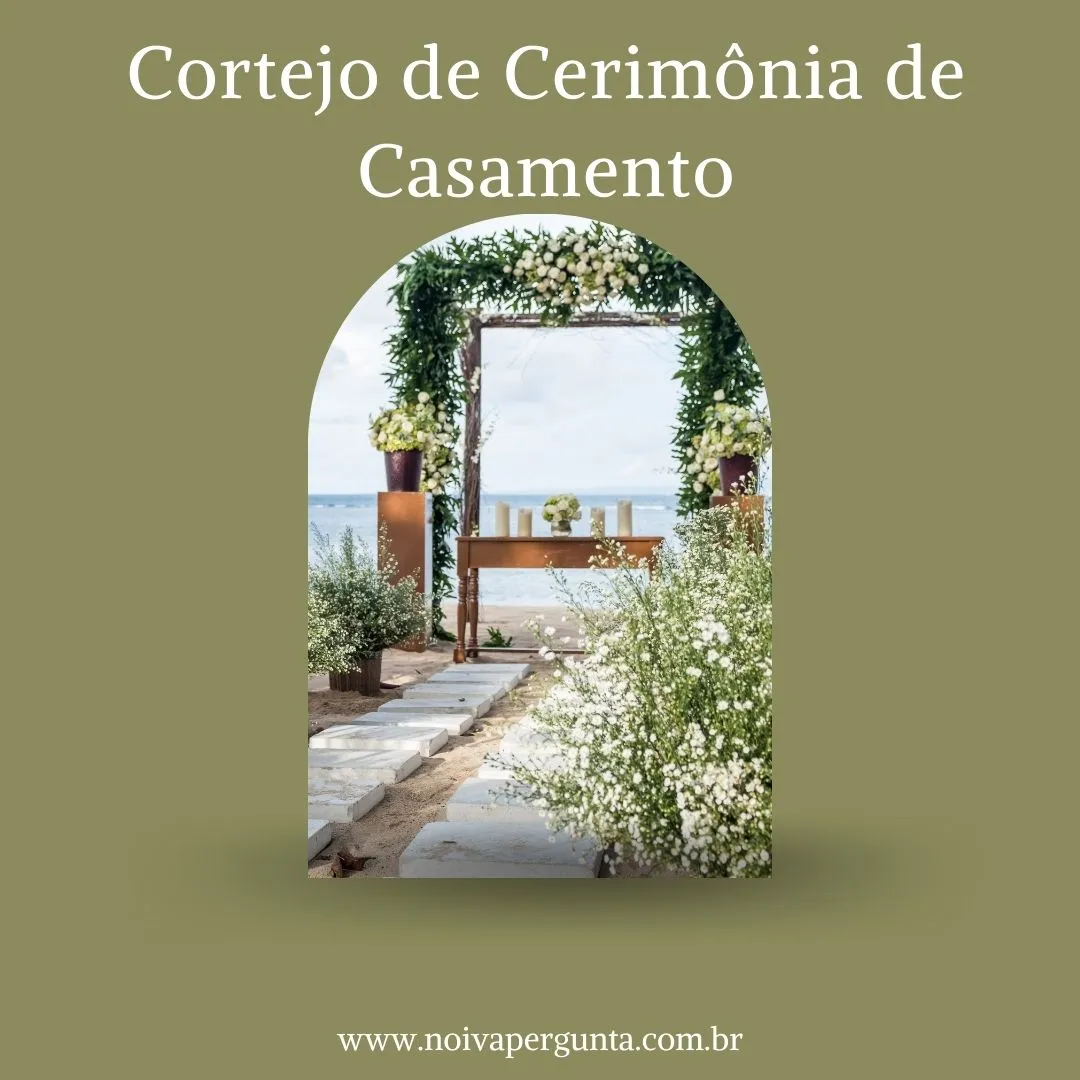 Cortejo De Casamento Tradicional Noiva Pergunta