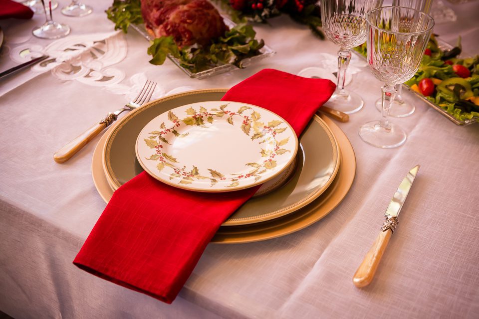 mesa posta de natal