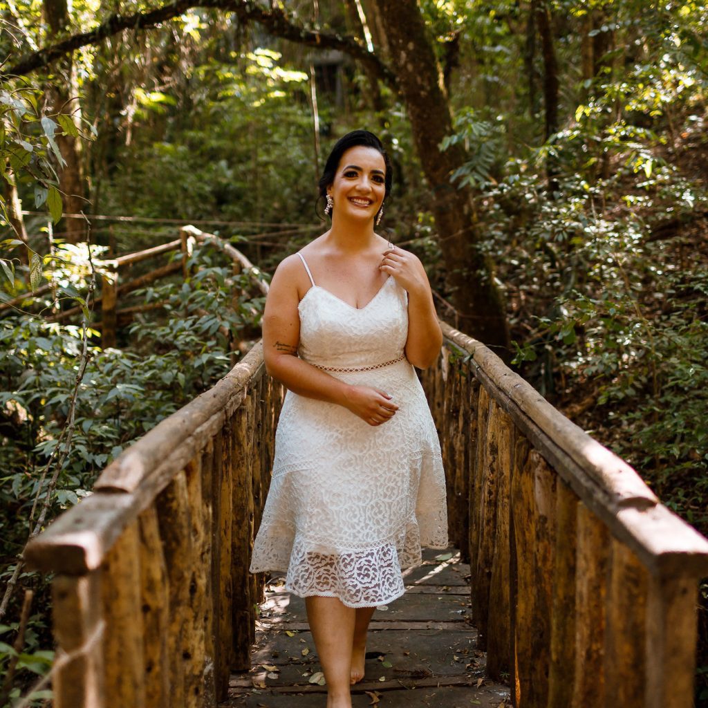 vestido casamento civil