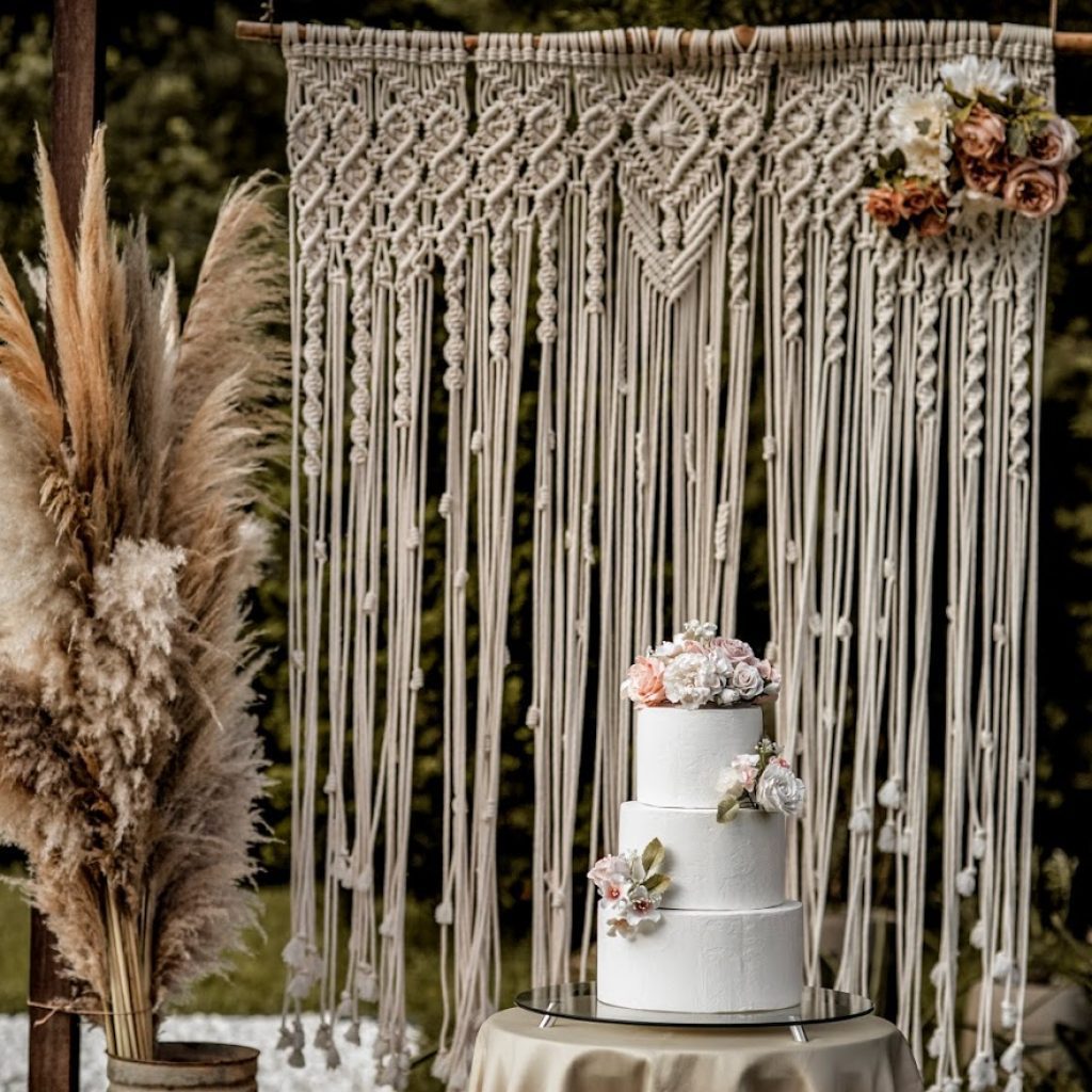 bolo fake de casamento
