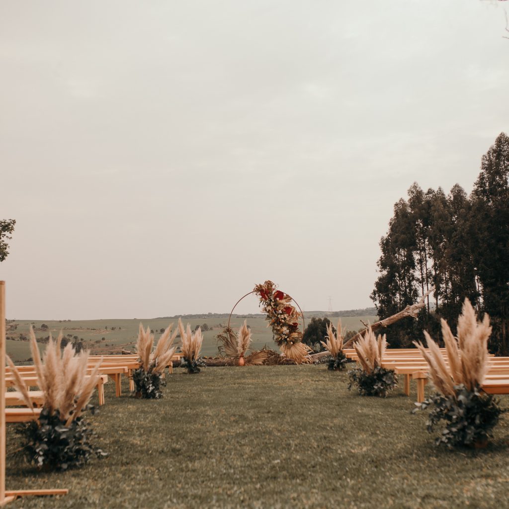 casamento ao ar livre