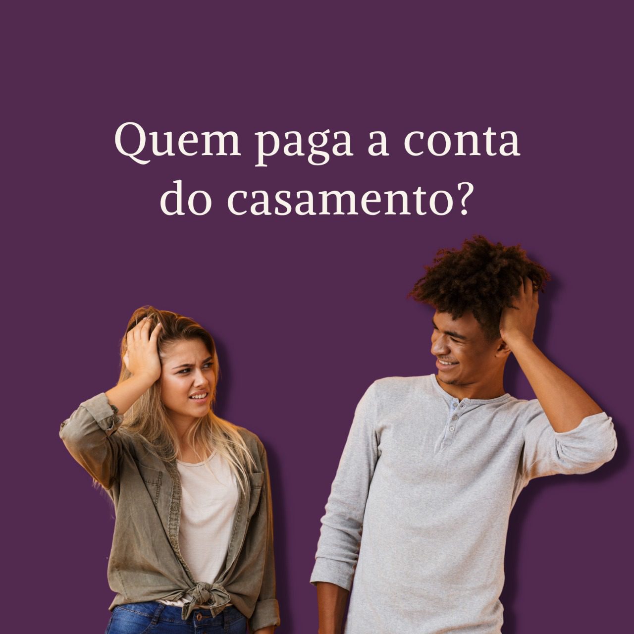 Quem paga o casamento?