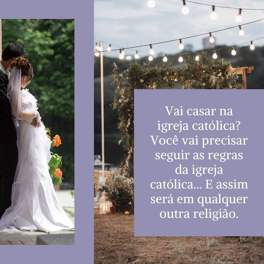Organização entrada de casamento