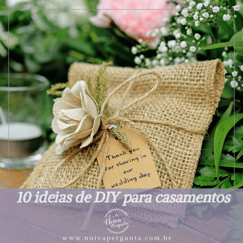 DIY para casamentos
