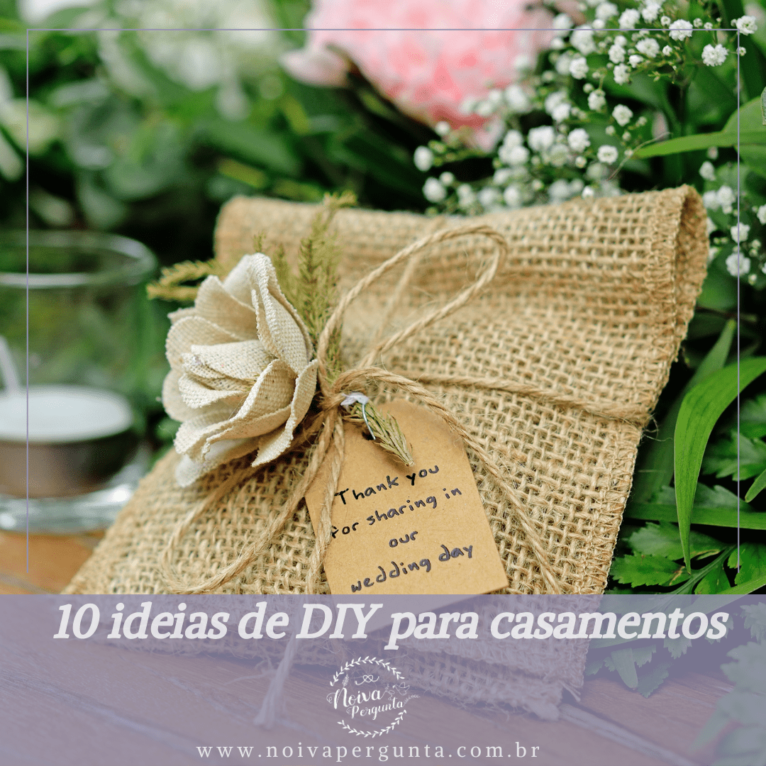 DIY para casamentos
