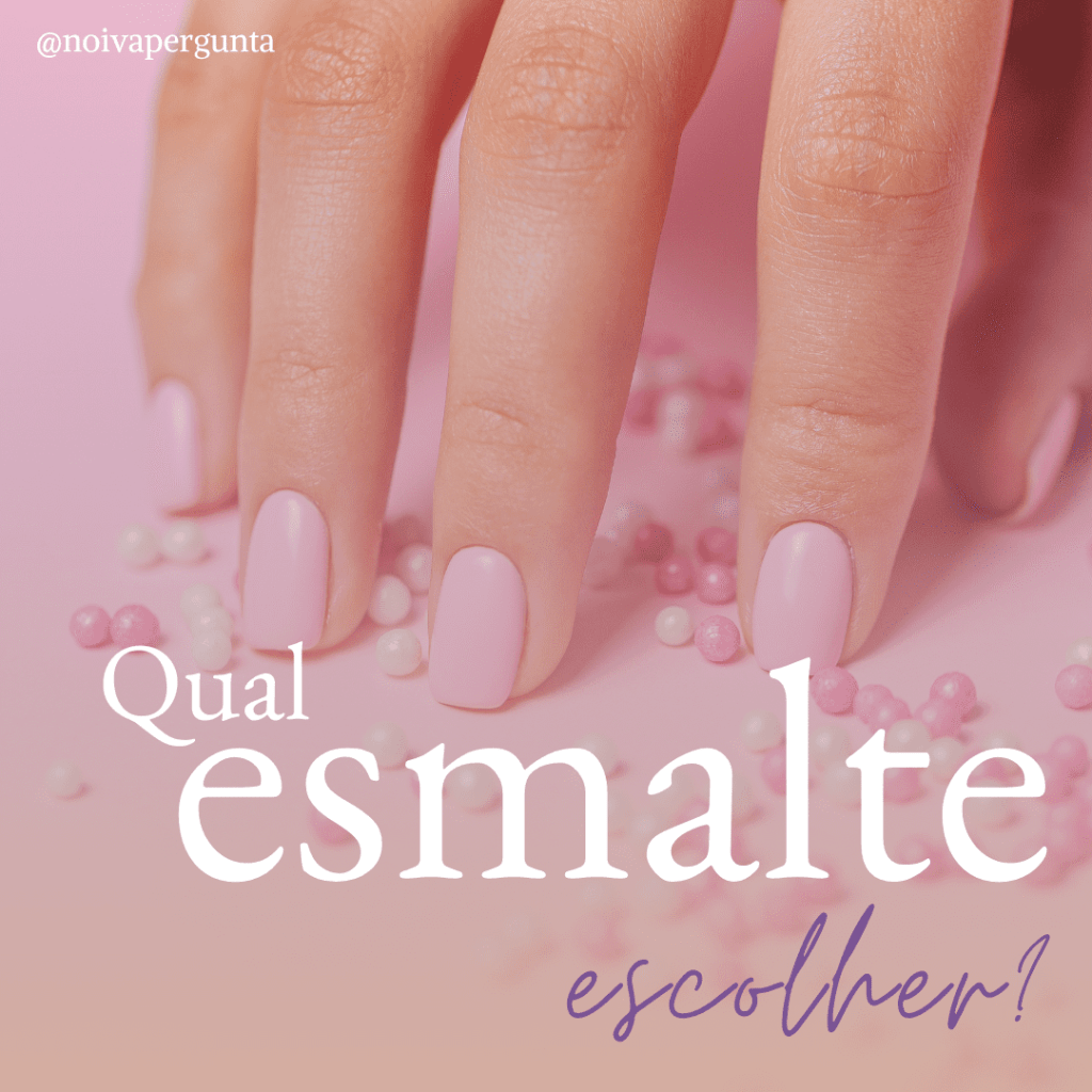 unhas para noivas