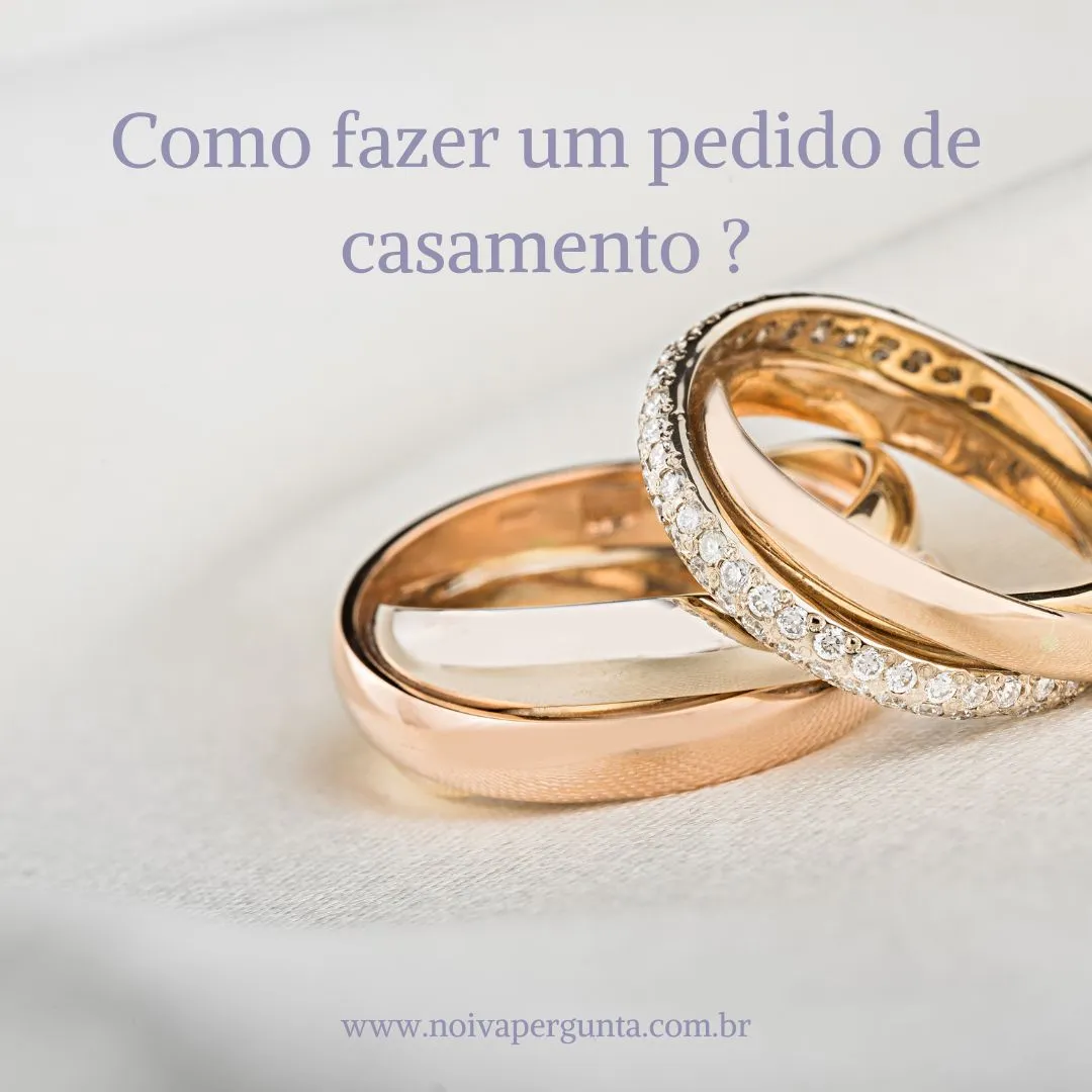 Como fazer um pedido de casamento